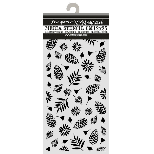 Stamperia Classic Christmas Art Journaling Selection bjs003 stencil