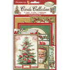 Stamperia Classic Christmas Printed Art Cards Collection sbcard45