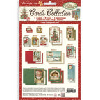 Stamperia Classic Christmas Printed Art Cards Collection sbcard45 contents inside