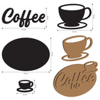 Stamperia Coffee And Chocolate Cup And Plate Crafty Shapes klsm70 sizes