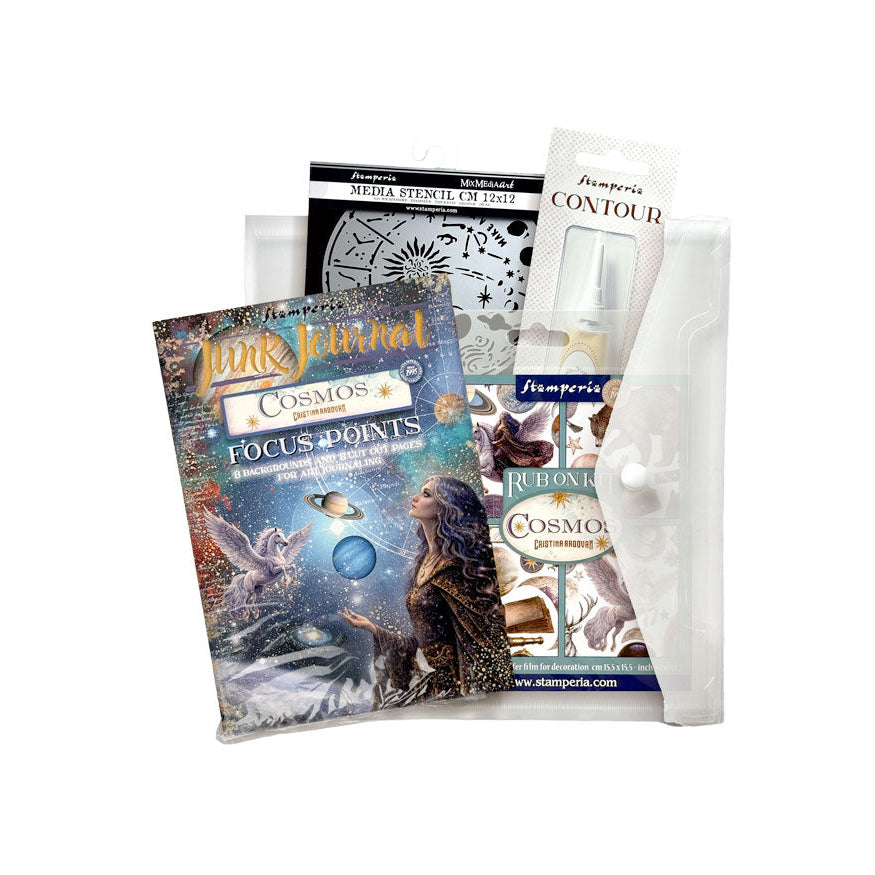Stamperia Cosmos Small Art Journaling Selection bjf001