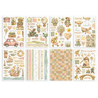 Stamperia Cozy Family A5 Washi Sheets sbw38 paper