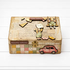 Stamperia Cozy Family Birds A5 Silicone Mould kacma624 red car mouse on swing paper plane everyday moments box