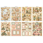 Stamperia Cozy Family Focus Points Junk Journal sbjks11 die cuts
