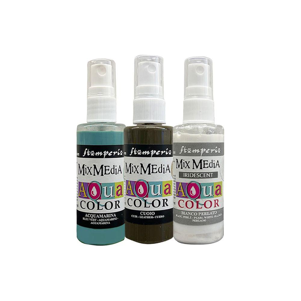 Stamperia Create Happiness Dewdrops Aquacolor kaqxdd
