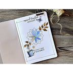 Stamperia Create Happiness Dewdrops Habit Tracker Clear Stamps wtk205 calendar
