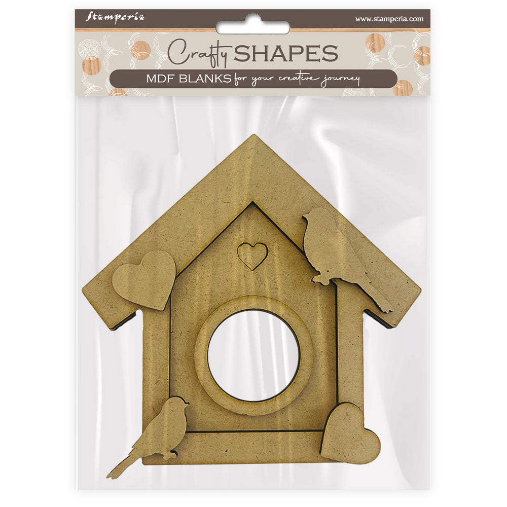 Stamperia Create Happiness Dewdrops Nest Crafty Shapes klsm30
