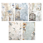 Stamperia Create Happiness Secret Diary Selection of 5 Rice Papers A4 dfsa4xsd sheets