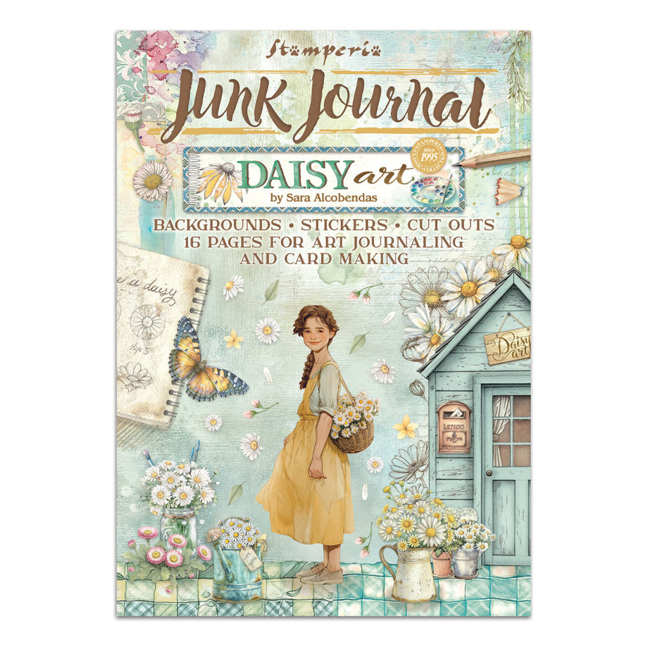 Stamperia Daisy Art Junk Journal sbjk14 – Simon Says Stamp