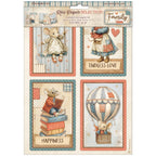 Stamperia Family A4 Rice Paper dfsa4xfl
