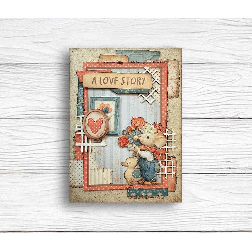 Stamperia Family Junk Journal sbjk11 love story
