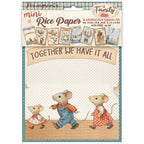 Stamperia Family Mini A6 Rice Paper dfsa6x03
