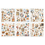 Stamperia Family Rub On Kit dflrbx04 pages