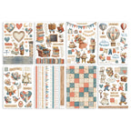 Stamperia Family Washi Pad Sheets A5 sbw28 pagez
