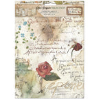 Stamperia Flowers And Poems A4 Rice Paper dfsa4xfp