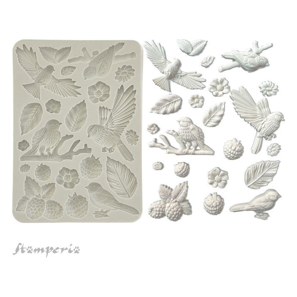 Stamperia_Forest_Birds_Silicon