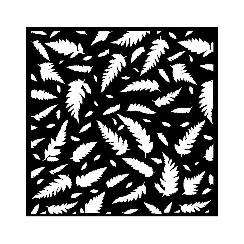Stamperia Forest Leaves Pattern Stencil kstdq117
