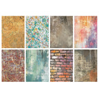 Stamperia Furry Friends 2 A6 Backgrounds Rice Paper dfsak6064 sheets