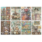 Stamperia Furry Friends 2 A6 Mini Rice Paper dfsa6x15 sheets