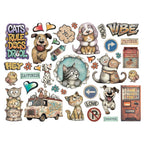 Stamperia Furry Friends 2 Die Cuts dfldc146