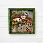 Stamperia Furry Friends 2 Dogs A5 Silicone Mould kacma627 picture frames of dogs funky freedom no more rules box card