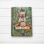Stamperia Furry Friends 2 Junk Journal Focus Points sbjks12 dog jumping on cat numbers you and me card