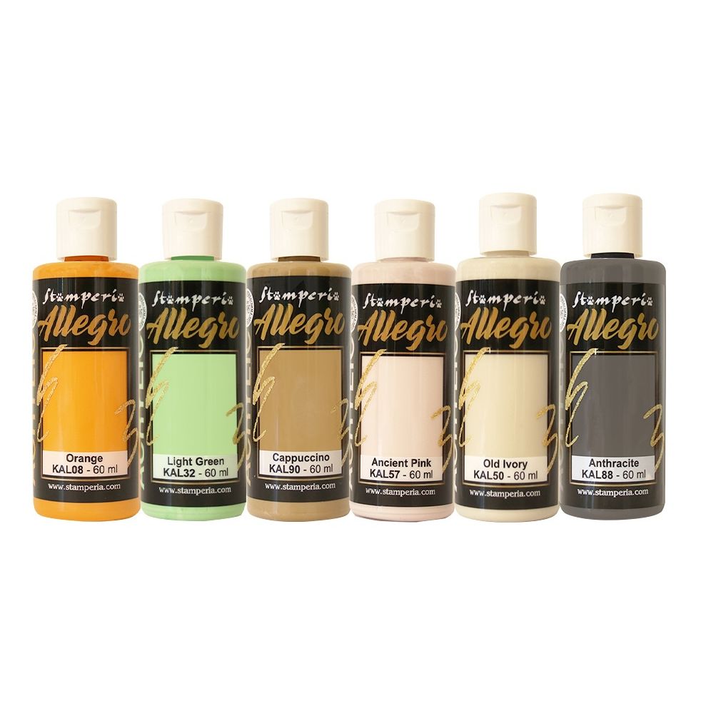 Stamperia Furry Friends Allegro Acrylic Paint kalkit66