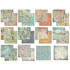Stamperia Furry Friends Background 12x12 Paper sbbl177 sheets