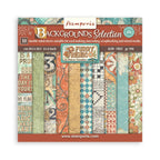 Stamperia Furry Friends Backgrounds 8x8 Paper sbbs133