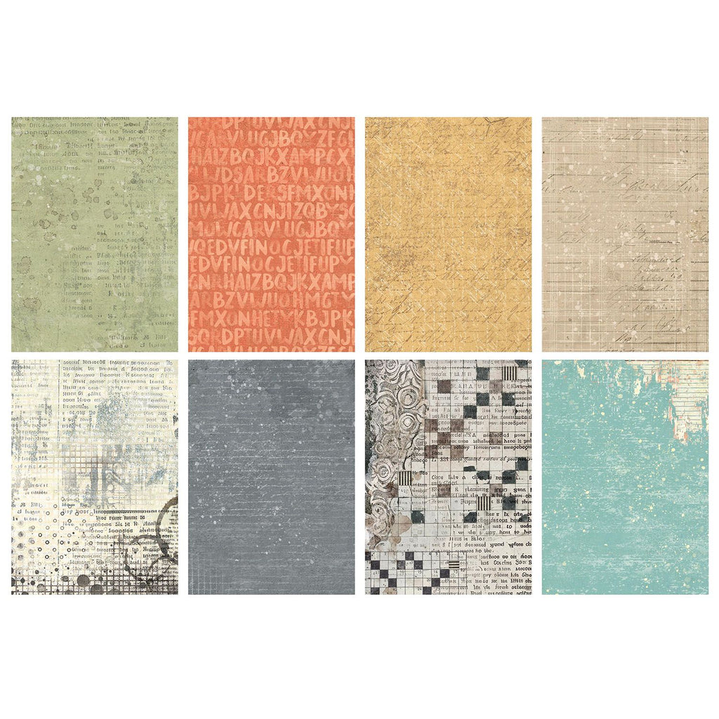 Stamperia Furry Friends Backgrounds A6 Rice Paper dfsak6046 sheets