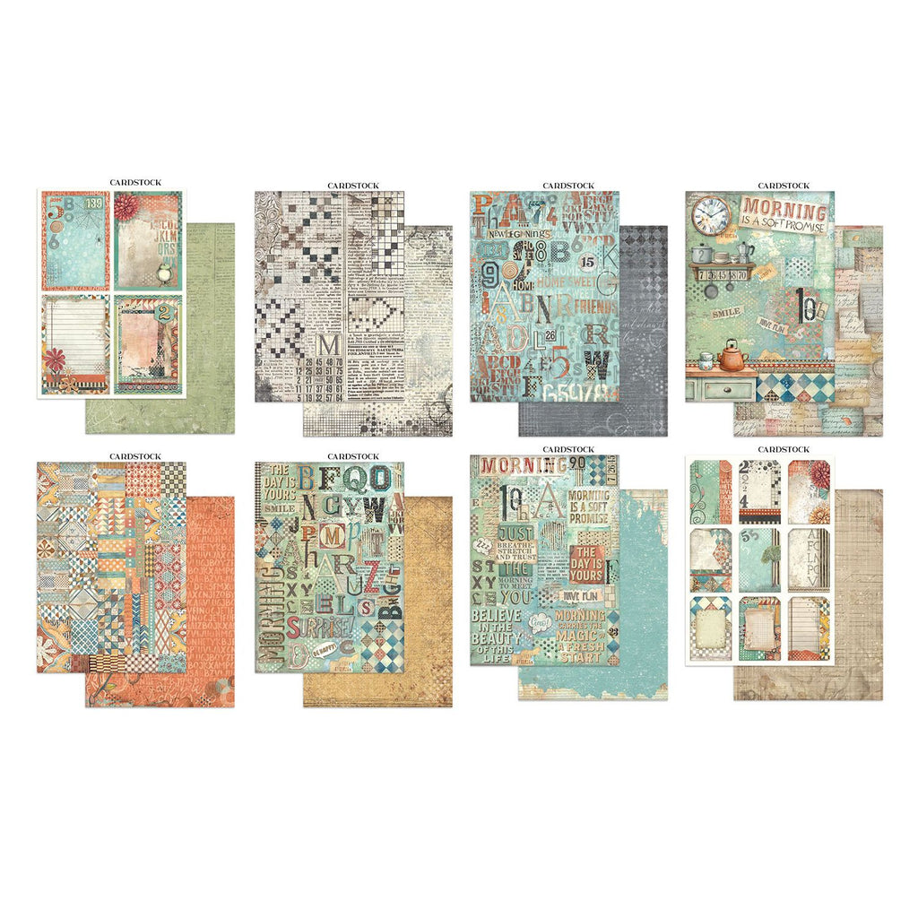 Stamperia Furry Friends Junk Journal sbjk07 cardstock