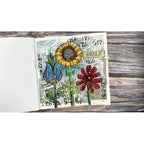 Stamperia Furry Friends Junk Journal sbjk07 flowers | color-code:ALT01