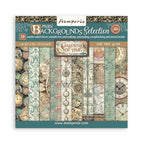Stamperia Gardens of Time Backgrounds 12x12 Paper sbbl186