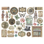 Stamperia Gardens of Time Die Cuts dfldc130 timeless