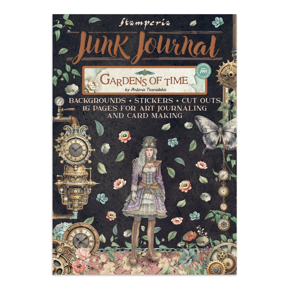 Stamperia Gardens of Time Junk Journal sbjk17