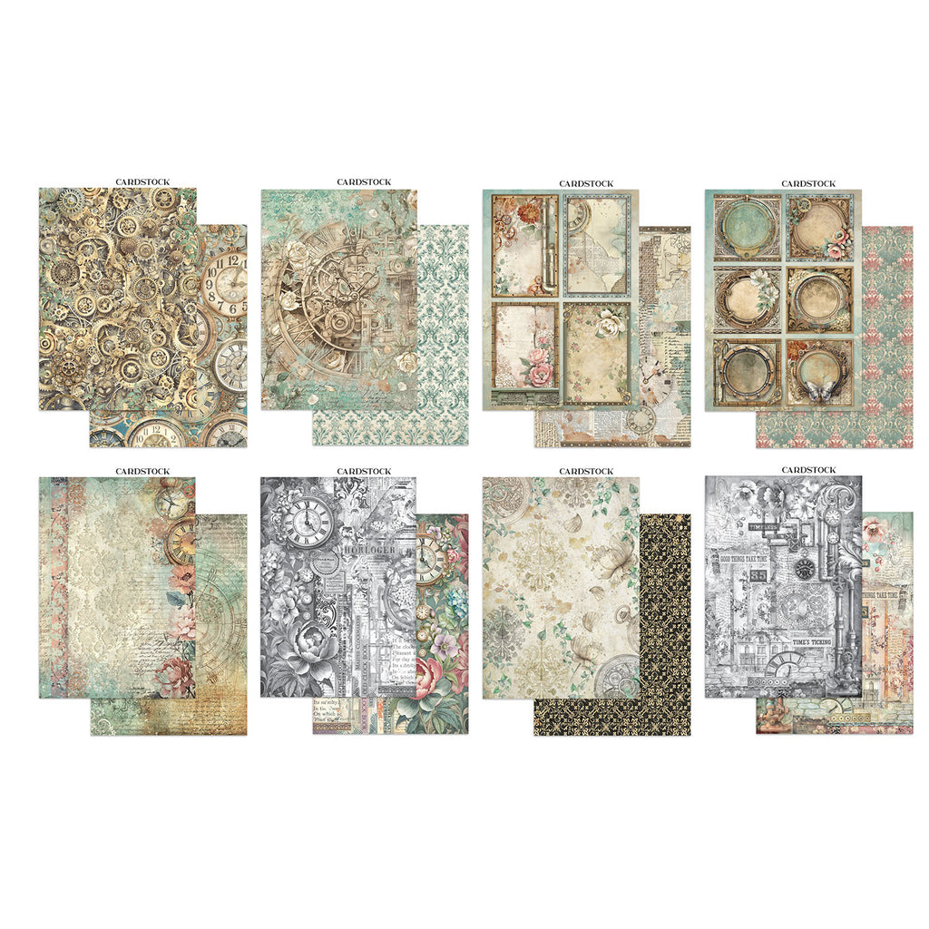 Stamperia Gardens of Time Junk Journal sbjk17 cardstock