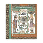 Stamperia Gardens of Time Rub On Kit dflrbxg04