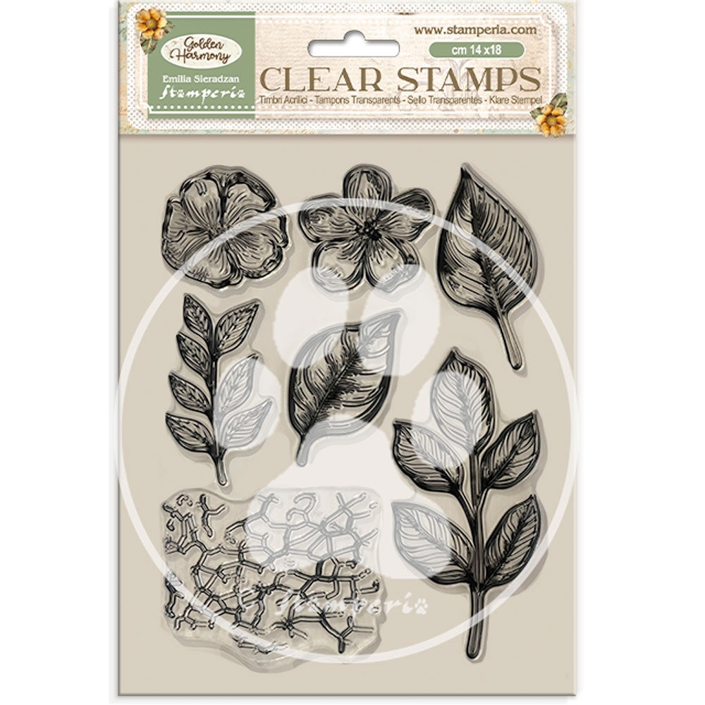 Stamperia Golden Harmony Clear Stamps wtk201
