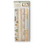 Stamperia Golden Harmony Fabric Sheets sbplt34
