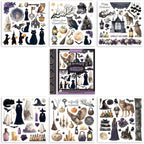 Stamperia Halloween Art Journaling Selection bjs002 rub ons