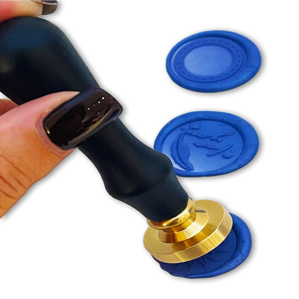Stamperia Handle With Seal For You wax01 pressing
