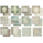 Stamperia Herbarium Silvae 12x12 Background Paper sbbl180 pages