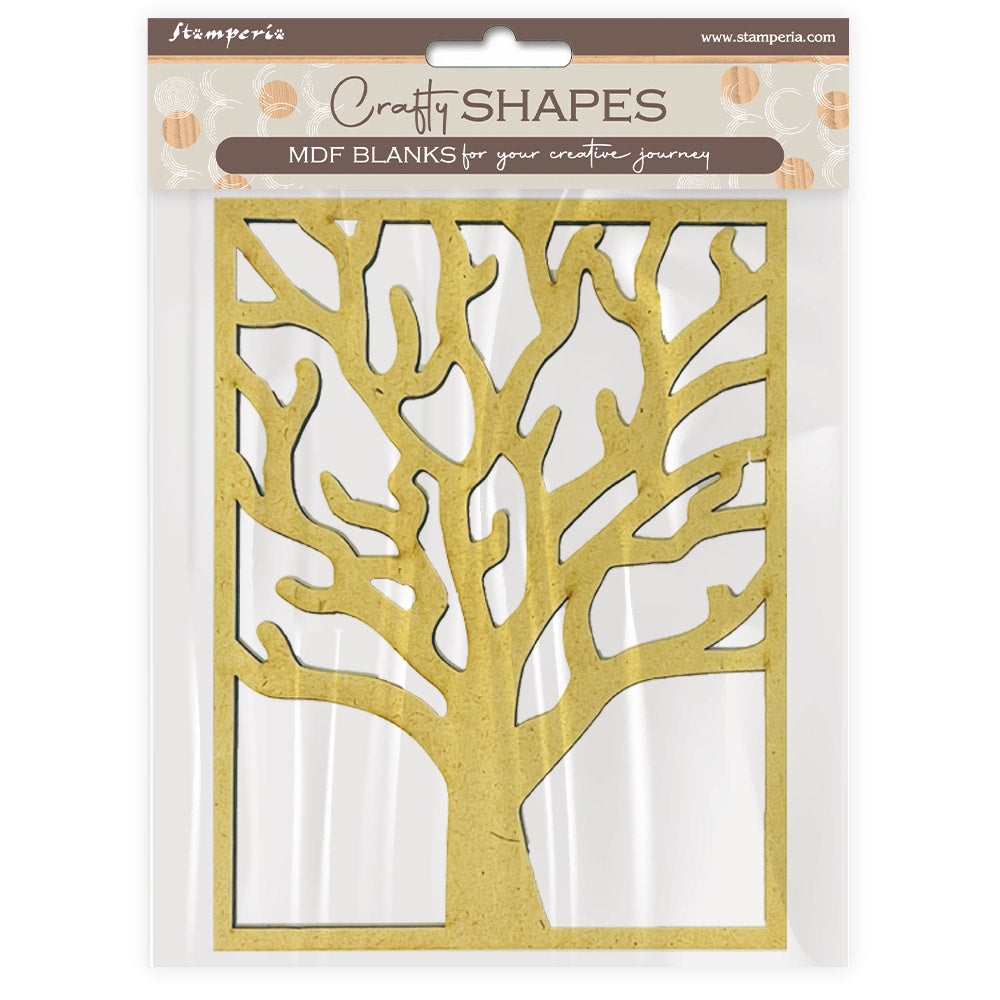 Stamperia Herbarium Silvae Tree Crafty Shapes klsm74
