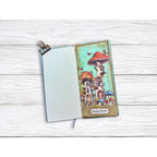 Stamperia Hidden Grove 12x12 Paper Pad sbbl168 mushroom