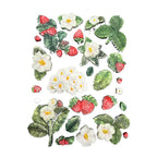 Stamperia Hidden Grove Strawberries Silicone Mold A5 kacma575 berries