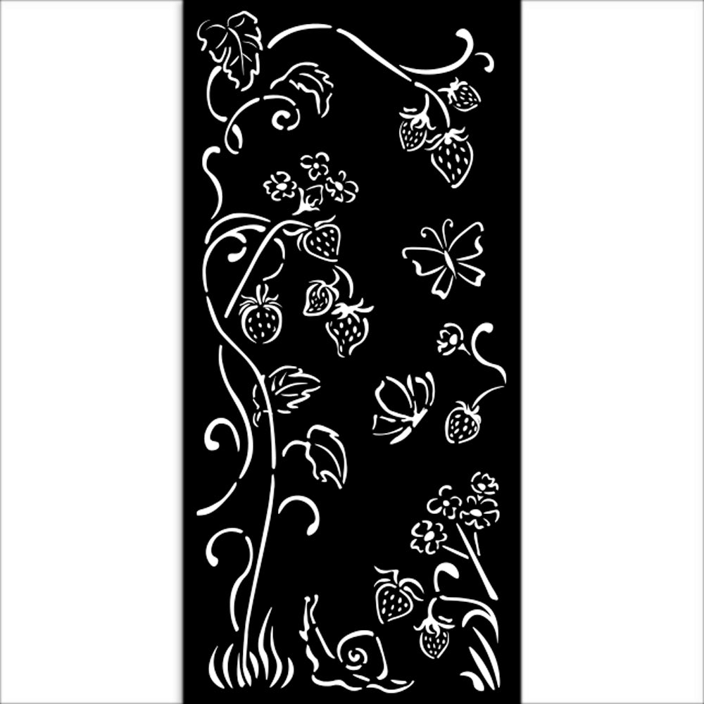 Stamperia Hidden Grove Strawberries Stencil kstdl115
