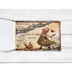 Stamperia Hidden Grove Writings Small Stencil kstds32 magic