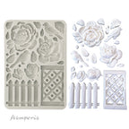 Stamperia House Of Roses Fence Silicone Mold A5 kacma559
