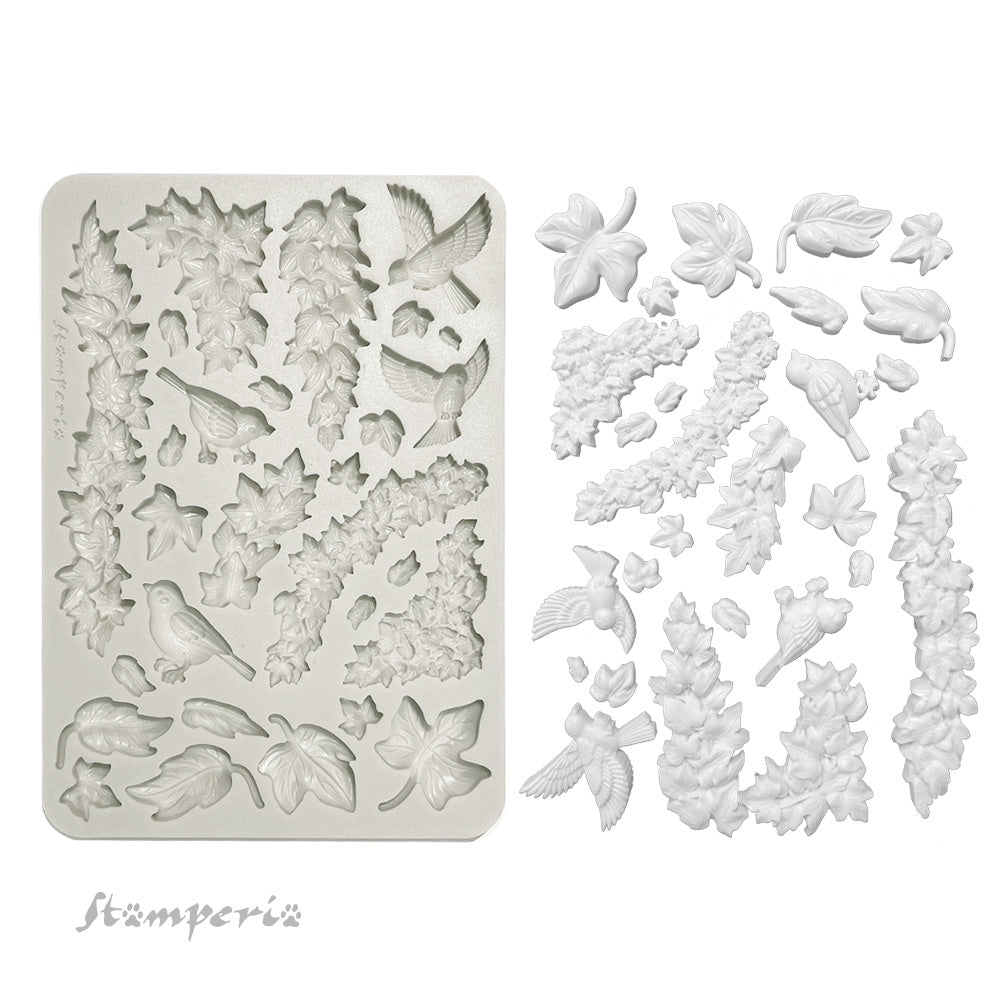 Stamperia House Of Roses Ivy Silicone Mold A5 kacma567