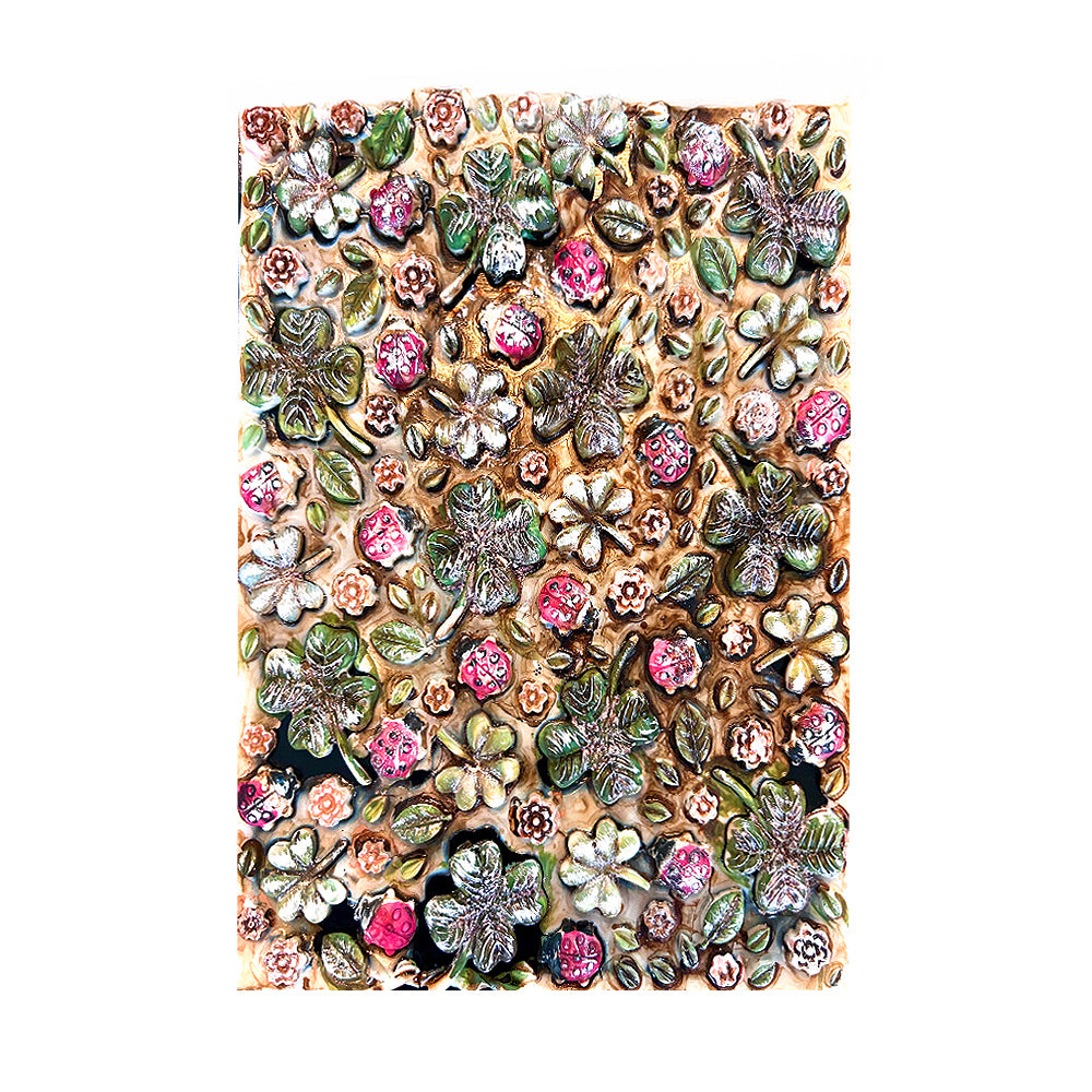 Stamperia House Of Roses Soft Mold A5 k3pta5668 clover